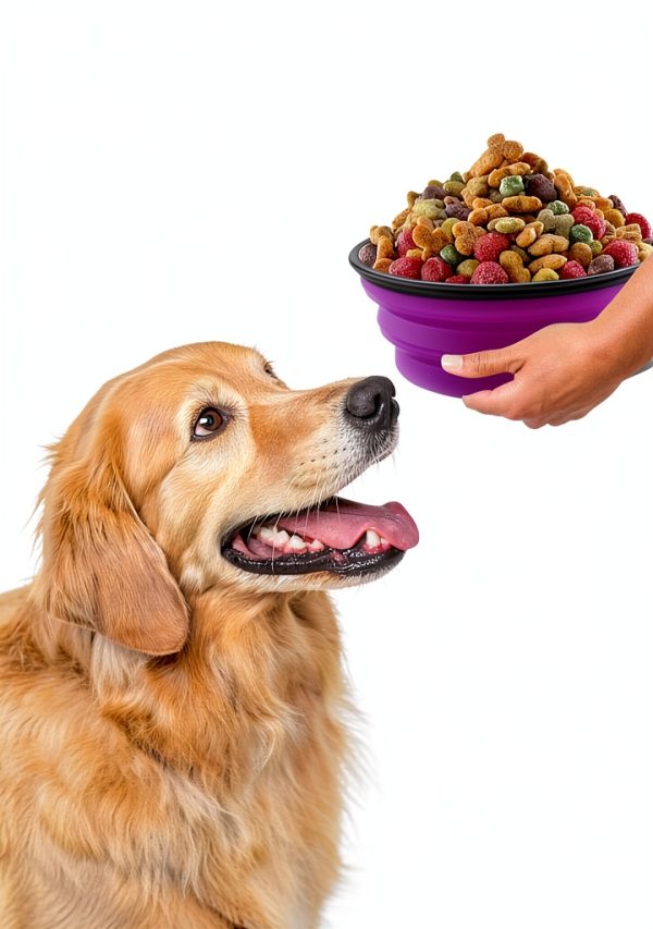 Guardians Collapsible Dog Bowls Travel Pet Food Water Bowl-2