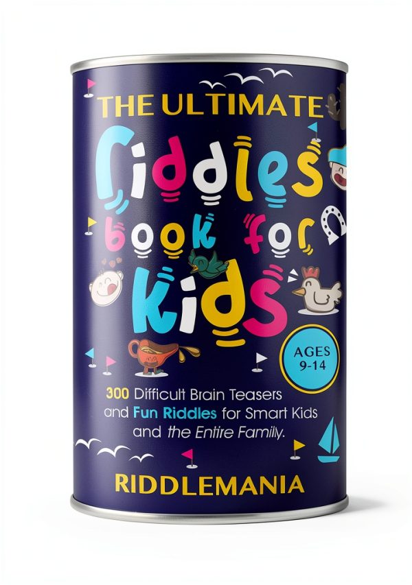Ultimate Brain Busters Series Kids Riddles Activity Book-0