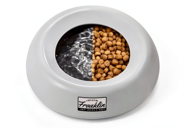 N5BZT Spill Proof Travel Bowl for Dogs Cats Portable BPA-2