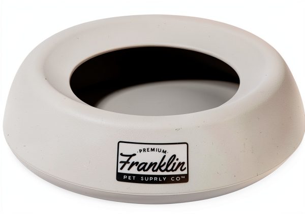 N5BZT Spill Proof Travel Bowl for Dogs Cats Portable BPA-0