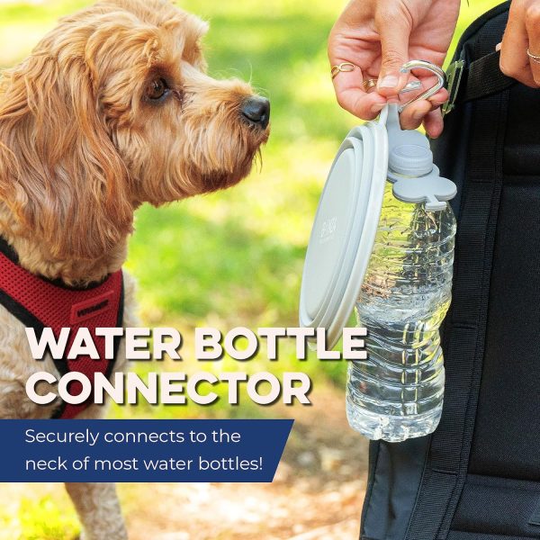 Bonza Collapsible Dog Water Bowl BPA Free Travel-4