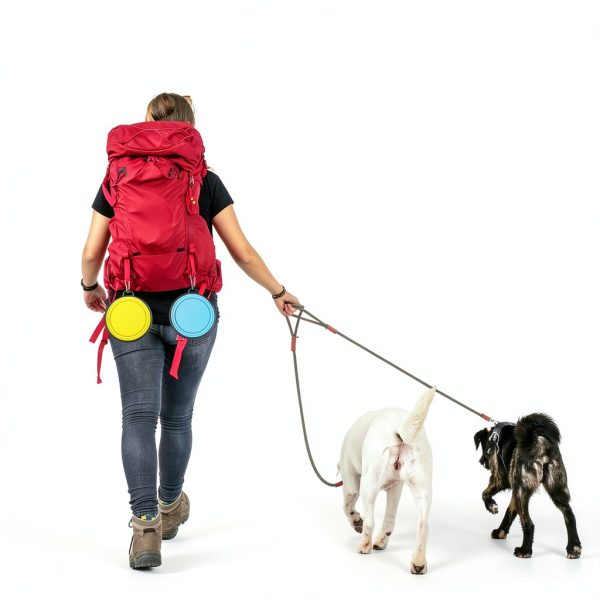 ME.FAN Collapsible Dog Bowls Portable Silicone Travel Bowls-6