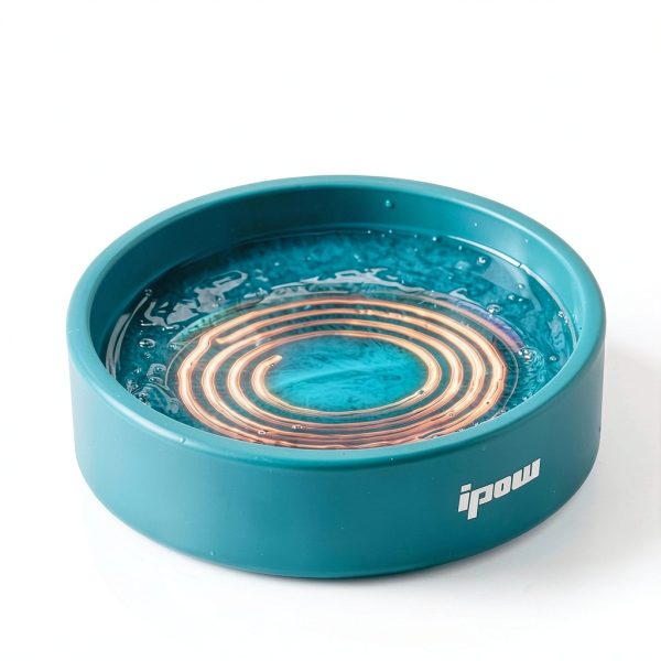IPOW Heated Pet Water Bowl Thermal Outdoor Dog Cat Bowl-4
