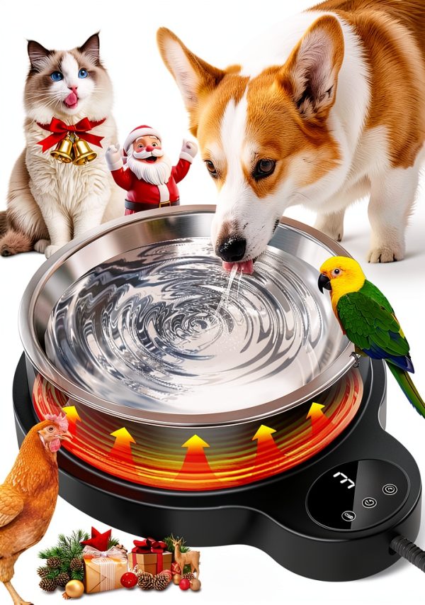 Shenzhen Jinhui Heated Dog Bowl Stainless Steel Temperature-0