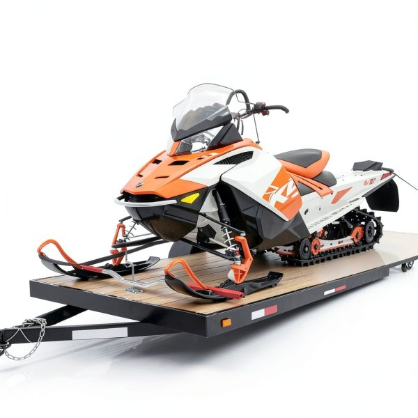 FULEIYA Snowmobile Ski Tie Down Bar Aluminum 46 inches-2