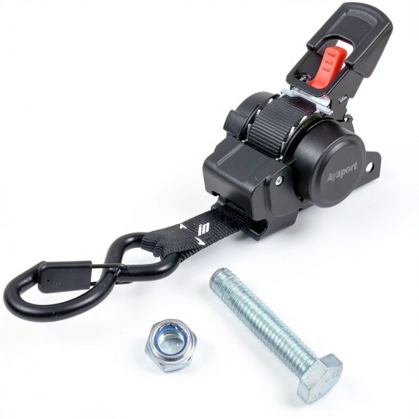 Ayaport Retractable Ratchet Tie‑Down Straps 500lb Bolt‑On Trailer Kit-3