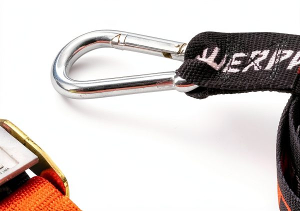 KTM Motorcycle Tie Down 1.5 inch Orange Nylon Clip Hook 500lb-2