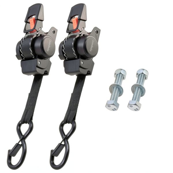 Ayaport Retractable Ratchet Tie‑Down Straps 500lb Bolt‑On Trailer Kit-4