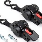Ayaport Retractable Ratchet Tie‑Down Straps 500lb Bolt‑On Trailer Kit-0