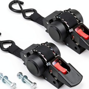 Ayaport Retractable Ratchet Tie‑Down Straps 500lb Bolt‑On Trailer Kit-0