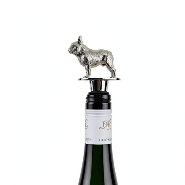 French Bulldog Wine Stopper LYWUU Silicone Zinc Alloy Seal Dog Lovers-4
