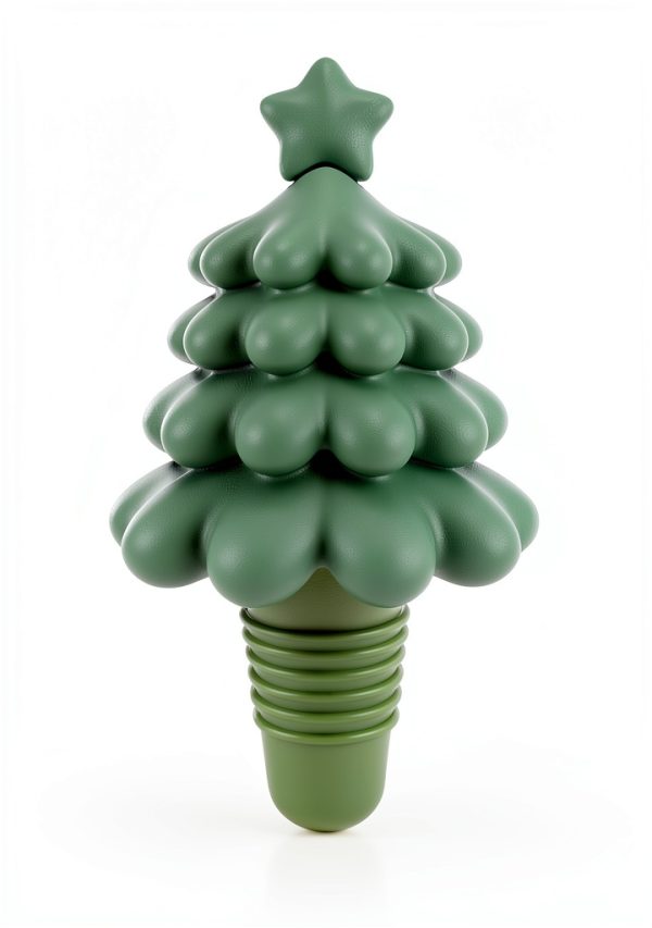 Christmas Tree Silicone Wine Stoppers Banvih Food‑Grade Silicone Gift-3