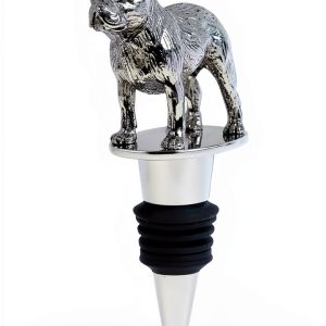 French Bulldog Wine Stopper LYWUU Silicone Zinc Alloy Seal Dog Lovers-0