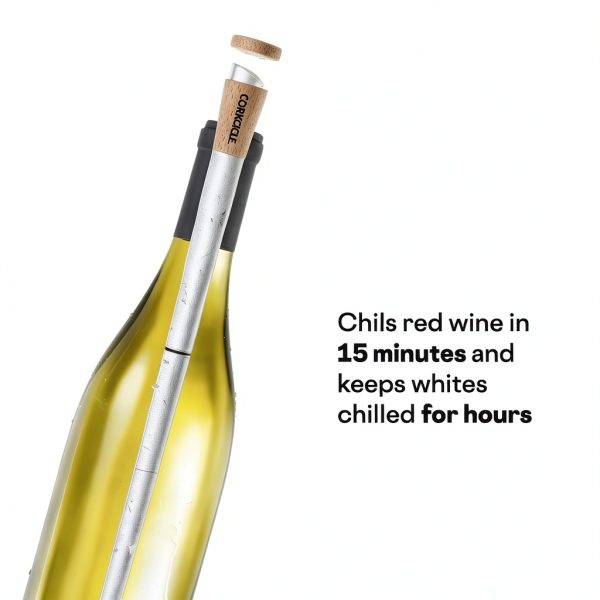 Corkcicle Air Wine Chiller Freeze Ready Stopper for Whites and Reds-2