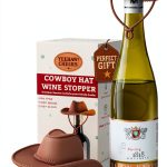 Cowboy Hat Wine Stopper by KARUNO Silicone Bottle Stopper Funny Gift-0