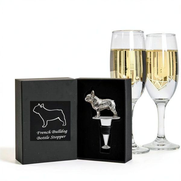 French Bulldog Wine Stopper LYWUU Silicone Zinc Alloy Seal Dog Lovers-6